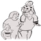 Family with young children
