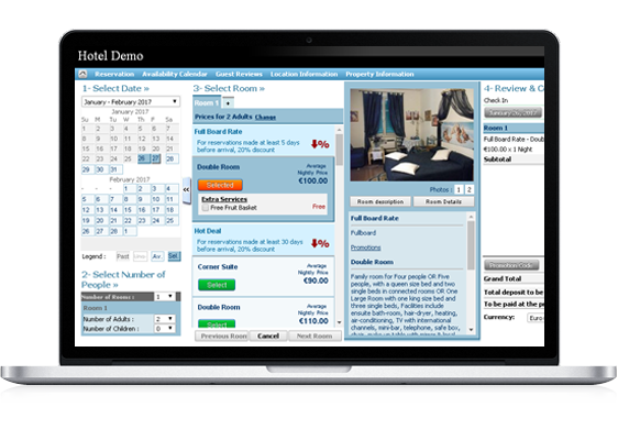 The Reselive booking engine Reseliva booking engine app